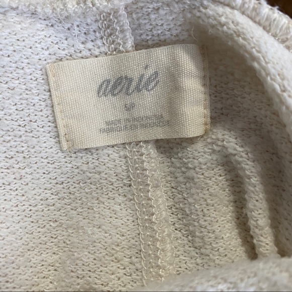AERIE FAUX FUR HOODIE SWEATER - Picture 11 of 12
